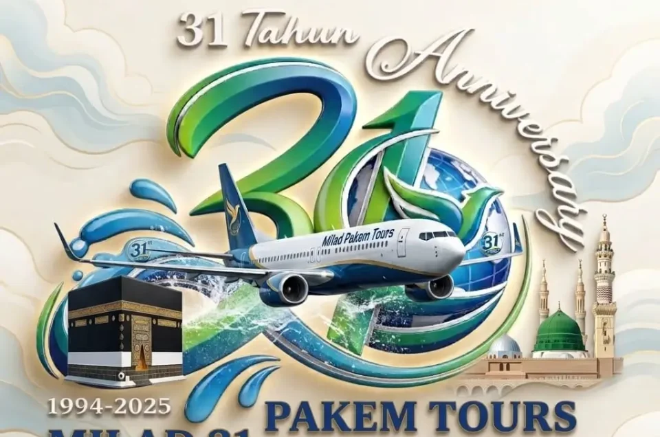 Milad 31 Tahun PakemTours
